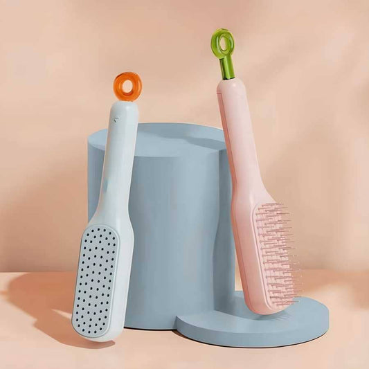 Self-cleaning Massage Comb for Adults and Kids- Pack of 1